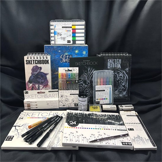 Художественный набор для рисования - «Мега много графики» ГРАФИКА 08