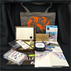 Художественный набор «Рыжие коты, с мини-этюдником», рисование акварелью АКВАРЕЛЬ 02