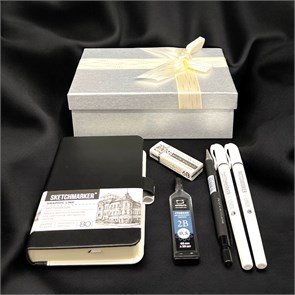 «Графика в дорогу»: компактный набор для скетчинга и зарисовок ГРАФИКА 14